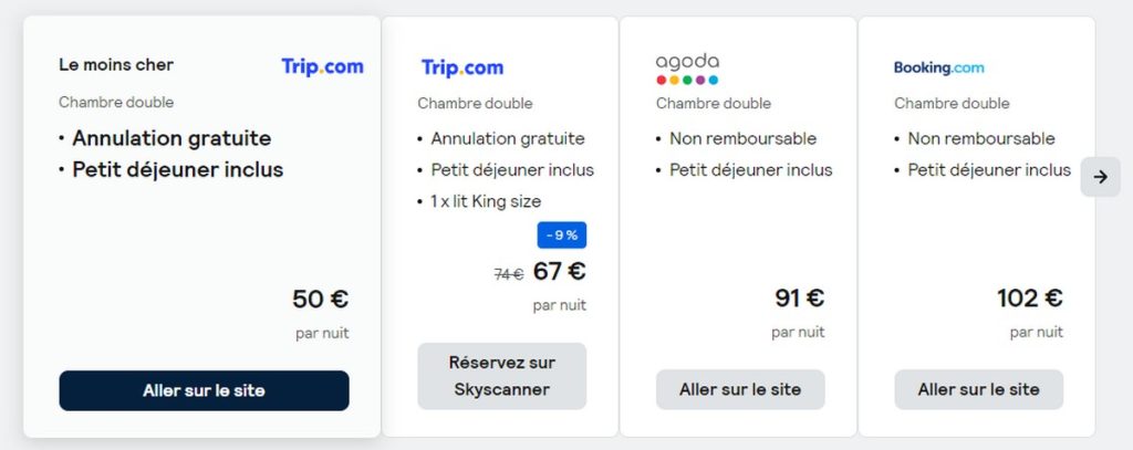 top tarif hotel trip com ile maurice