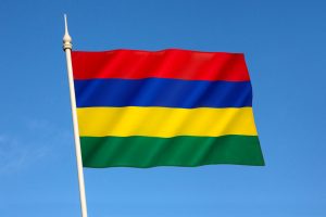 drapeau ile maurice / mauritius depuis le 12 Mars 1968